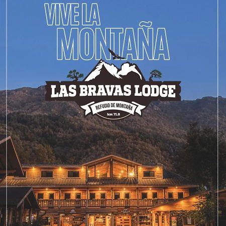 Las Bravas Lodge Las Trancas Bagian luar foto