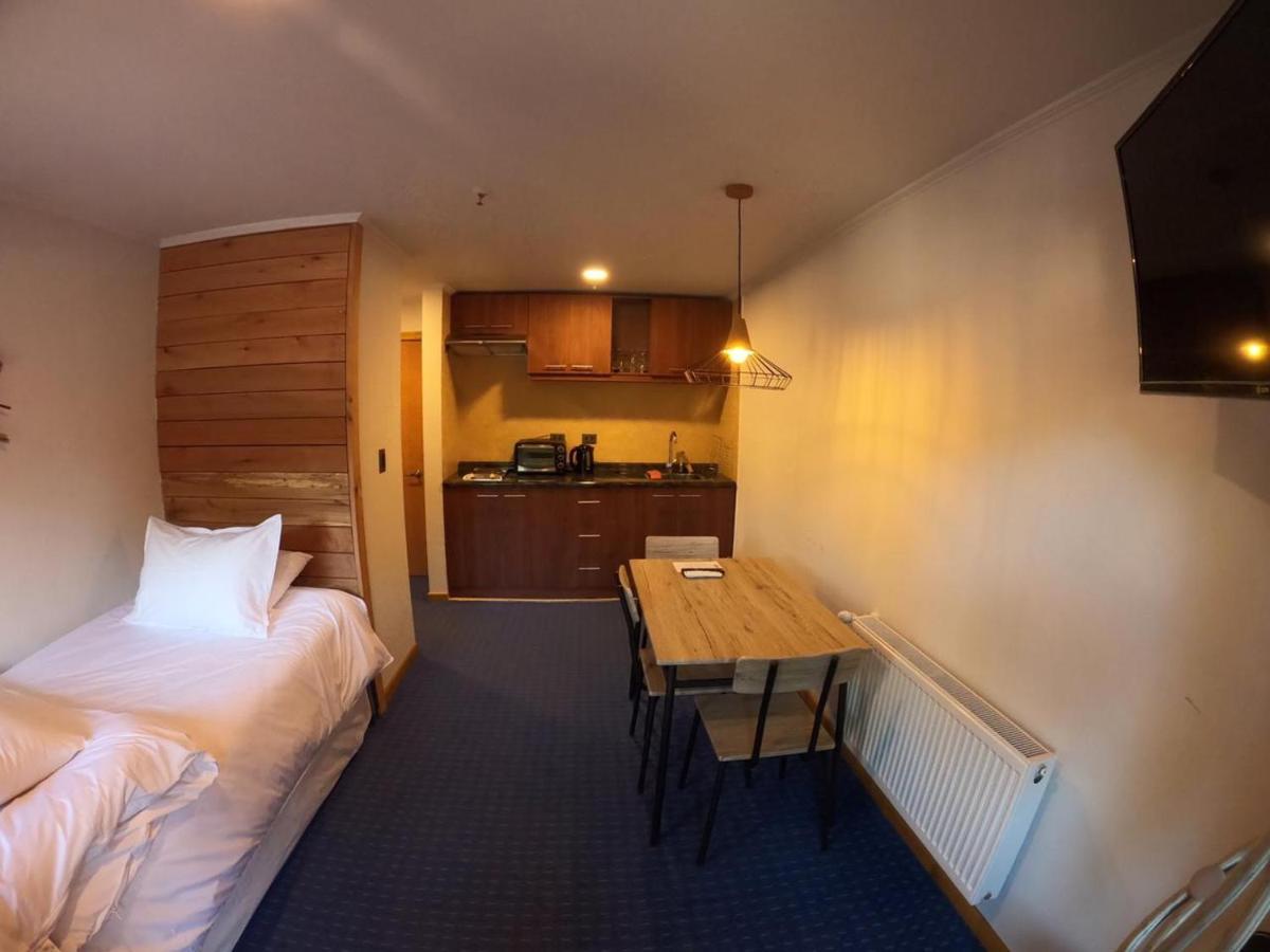 Las Bravas Lodge Las Trancas Bagian luar foto